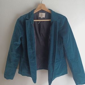 Loft peacock blue blazer